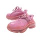 NEUF CHAUSSURES BALENCIAGA TRIPLE S 544351 BASKETS 36 TOILE CANVAS SNEAKERS 895€