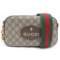 SAC A MAIN GUCCI NEO VINTAGE TOILE SUPREME GG 476466 BANDOULIERE HAND BAG 1390€