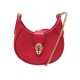 NEUF SAC A MAIN BULGARI SERPENTI ELLIPSE MINI BANDOULIERE CUIR ROUGE BAG 2600€