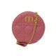 NEUF SAC A MAIN CHRISTIAN DIOR CARO ROND MINI BANDOULIERE HAND BAG PURSE 1000€