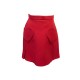 NEUF JUPE CHRISTIAN DIOR DIORAMOUR MINISKIRT ROUGE TAILLE 36 S NEW SKIRT 1900€