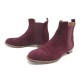 NEUF CHAUSSURES HERMES BOTTINES NEWBURY 36 H162127Z DAIM SUEDE SHOES BOOTS 960€