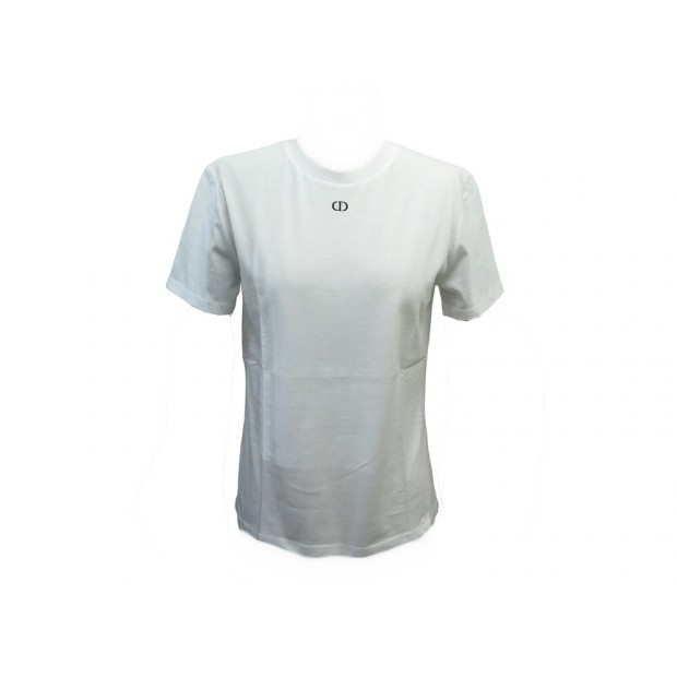 NEUF T-SHIRT CHRISTIAN DIOR BRODERIE LOGO CD 1U3T09A4490 40 M TEE SHIRT TOP 600€