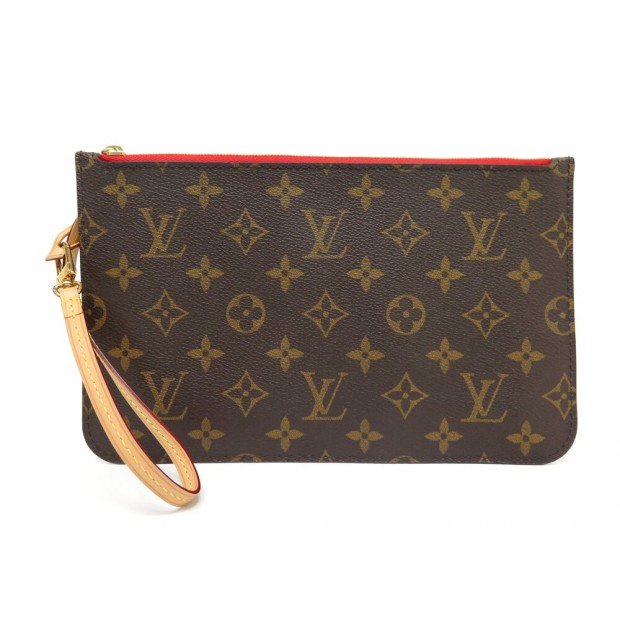 NEUF POCHETTE LOUIS VUITTON POUR SAC NEVERFULL TOILE MONOGRAM NEW CANVAS POUCH