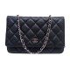 SAC A MAIN CHANEL WALLET ON CHAIN CUIR CAVIAR BANDOULIERE WOC HANDBAG 4100€