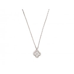 NEUF COLLIER VAN CLEEF & ARPELS PENDENTIF SWEET ALHAMBRA OR 18K DIAMANTS 3850€