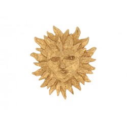 VINTAGE BROCHE YVES SAINT LAURENT SOLEIL VISAGE ROBERT GOSSENS SUN FACE BROOCH