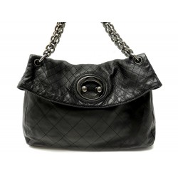 SAC A MAIN CHANEL HOBO 2006 EN CUIR MATELASSE NOIR QUILED LEATHER HAND BAG 6000€