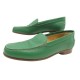 NEUF CHAUSSURES HERMES MOCASSINS NEPTUNE H 962152Z 36.5 CUIR GRAINE SHOES 950€