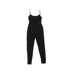 COMBINAISON PANTALON CHANEL P61277V46593 S 36 NOIR BLACK JUMPSUIT TROUSERS 4100€