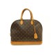 VINTAGE SAC A MAIN LOUIS VUITTON ALMA GM TOILE MONOGRAM M51130 HANDBAG 1950€