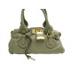 SAC A MAIN CHLOE PADDINGTON EN CUIR GRAINE VERT CELAYDON PURSE HAND BAG 1295€