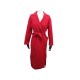 MANTEAU S' MAX MARA LONG 0120-030-535 XS 34 36-38 LAINE ROUGE RED WOOL COAT 645€