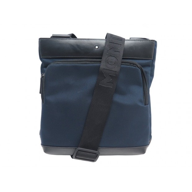 NEUF SACOCHE MONTBLANC NIGHTFLIGHT MESSENGER 124146 BANDOULIERE NEW HANDBAG 365€