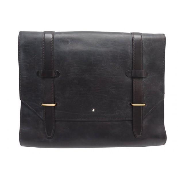 NEUF PORTE DOCUMENTS MONTBLANC HERITAGE PORTFOLIO 116809 CUIR NEW BRIEFCASE 920€