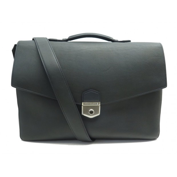 NEUF PORTE DOCUMENTS MONTBLANC MEISTERSTUCK SFUMATO 118324 BRIEFCASE BAG 2150€