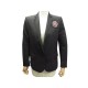 VESTE BALMAIN BLAZER ECUSSON EN LAINE NOIRE M 38 BLACK WHOOL JACKET COAT 2000€