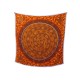 NEUF CHALE HERMES LA LEGENDE DU POISSON CORAIL CACHEMIRE SOIE ORANGE SHAWL 1180€