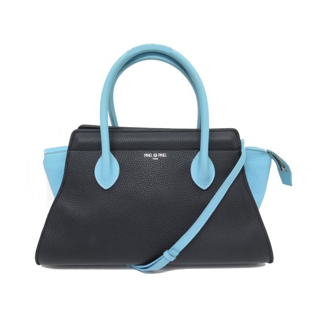 NEUF SAC A MAIN PINEL ET PINEL PATTI S EN CUIR BICOLORE HAND BAG PURSE 2650€