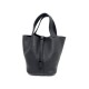 NEUF SAC A MAIN HERMES PICOTIN 18 SO BLACK CUIR TAURILLON CLEMENCE BAG PURSE