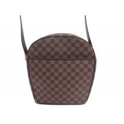 SAC A MAIN LOUIS VUITTON IPANEMA GM N51292 TOILE DAMIER EBENE BANDOULIERE 1700€