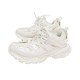 NEUF CHAUSSURES BALENCIAGA SNEAKER TRACK 40 TOILE ET CUIR ECRU NEW SHOES 875€