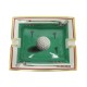 VINTAGE CENDRIER HERMES VIDE POCHE GOLF EN PORCELAINE ASHTRAY EMPTY POCKET 600€