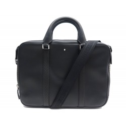 NEUF SAC PORTE DOCUMENTS MONTBLANC MEISTERSTUCK 118483 BANDOULIERE PC BAG 1500€