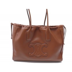 NEUF SAC A MAIN CELINE CABAS DRAWSTRING CUIR TRIOMPHE 199973DU3 HAND BAG 2500€