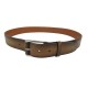 CEINTURE BERLUTI EN CUIR PATINE MARRON 35MM T90 + POCHON BROWN LEATHER BELT 580€