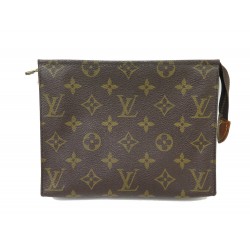 VINTAGE POCHETTE LOUIS VUITTON TROUSSE POCHE TOILETTE 19 MONOGRAM M47544 850€