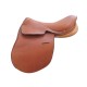 SELLE HERMES D'EQUITATION CHEVAL D'OBSTACLES POLO CUIR GOLD JUMPING HORSE SADDLE