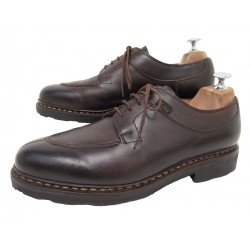 CHAUSSURES PARABOOT AVIGNON GRIFF 2 DERBY CUIR MARRON 8.5 42.5 BROWN SHOES 475€