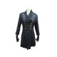 NEUF MANTEAU PIERRE BALMAIN VESTE LONGUE MILITAIRE FP77202J S 36 JACKET 2300€