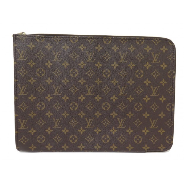 POCHETTE LOUIS VUITTON PORTE DOCUMENTS ORDINATEUR TOILE MONOGRAM POUCH 1200€