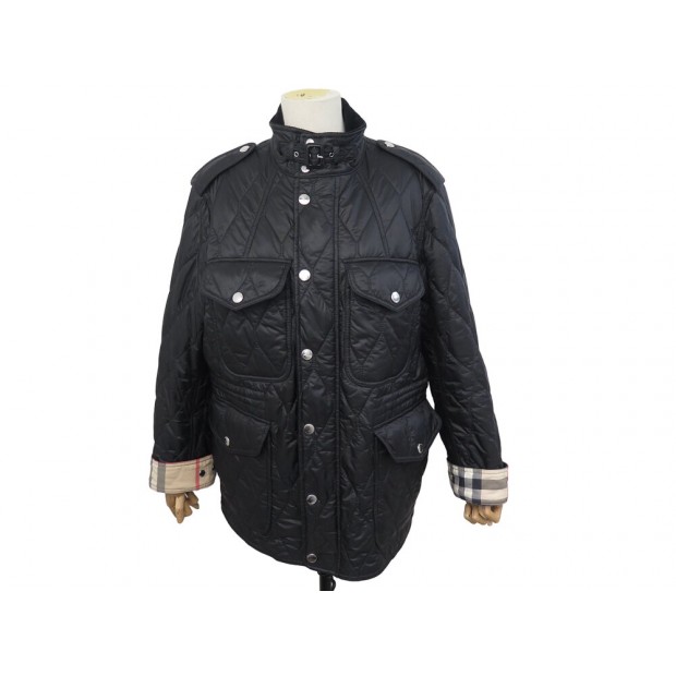 MANTEAU BURBERRY BLOUSON GARRINGTON MATELASSE 4005517 M 48 COAT JACKET 800€