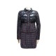 NEUF TAILLEUR CHANEL BLOUSON MATELASSE + JUPE DROITE 38 M TWEED LAINE SUIT 6500€