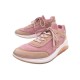 CHAUSSURES CHANEL G35202 BASKETS EN DAIM ROSE TWEED 40 LOGO CC SUEDE SHOES 790€