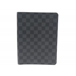 COUVERTURE AGENDA LOUIS VUITTON DE BUREAU TOILE DAMIER GRAPHITE DIARY COVER 470€