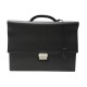 NEUF SACOCHE CARTIER PASHA L1000700 CARTABLE EN CUIR GRAINE NOIR BRIEFCASE 1100€