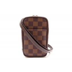 NEUF SAC POCHETTE LOUIS VUITTON OKAPI GM TOILE DAMIER EBENE BANDOULIERE BAG 380€