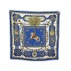 NEUF FOULARD HERMES LUDOVICUS MAGNUS 10E ANNIVERSAIRE CARRE 90 SOIE SCARF 495€