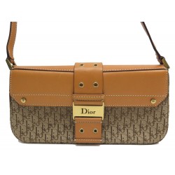 NEUF SAC A MAIN CHRISTIAN DIOR POCHETTE STREET CHIC TOILE OBLIQUE HAND BAG 3000€