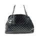 SAC A MAIN CHANEL BOWLING MADEMOISELLE MATELASSE CUIR VERNIS PURSE HANDBAG 8000€