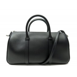 NEUF SAC A MAIN LONGCHAMP DAYLONG M 10271HFK001 BANDOULIERE CUIR NOIR BAG 770€