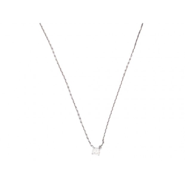 NEUF COLLIER MAUBOUSSIN PENDENTIF MON PREMIER PAS D'AMOUR DIAMANT 0.19CT 2305€