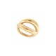 VINTAGE BAGUE MAUBOUSSIN 1827 T 53 EN OR JAUNE 18K 14.1G YELLOW GOLD RING 4800€