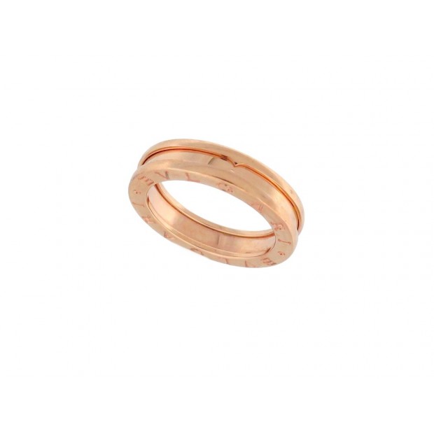 BAGUE BULGARI B.ZERO1 336003 T 57 OR ROSE 18K GOLD PINK GOLDEN RING 2000€