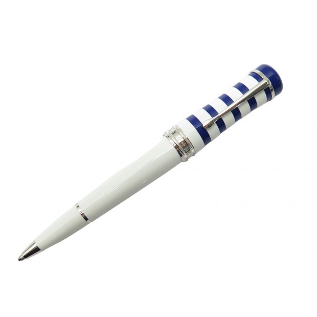 NEUF STYLO MONTBLANC BILLE BONHEUR WEEKEND 118503 RESINE NEW BALLPOINT PEN 840€