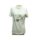 TEE-SHIRT DIOR MOTIFS MONSTRES 8E23503TP428 S 36 TSHIRT TOP COTON LIN BLANC 550€